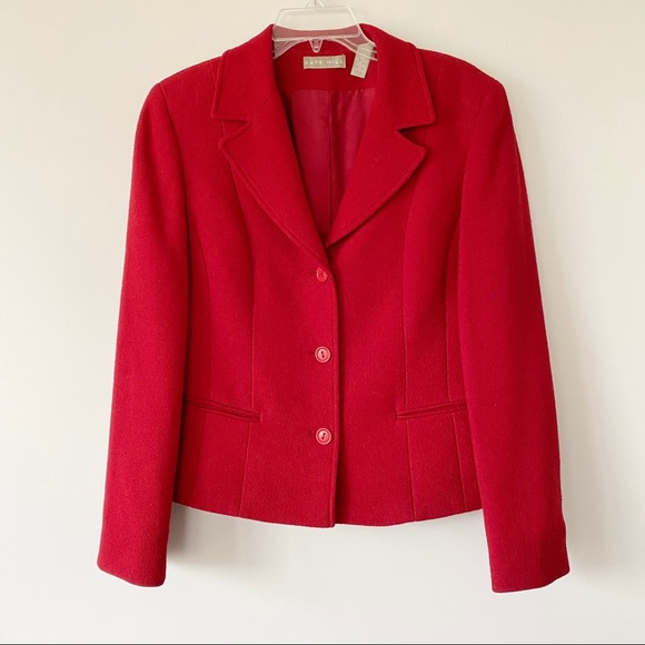 Kate Hill Jackets & Blazers - Kate Hill Blazer Jacket Red Size 10